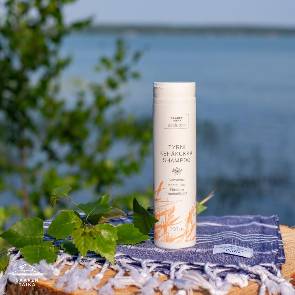Saaren Taika- Tyrni kehäkukka shampoo,