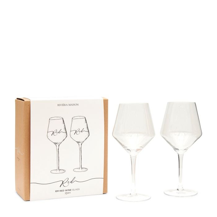 Riviera Maison red wine glass 2kpl/pkt