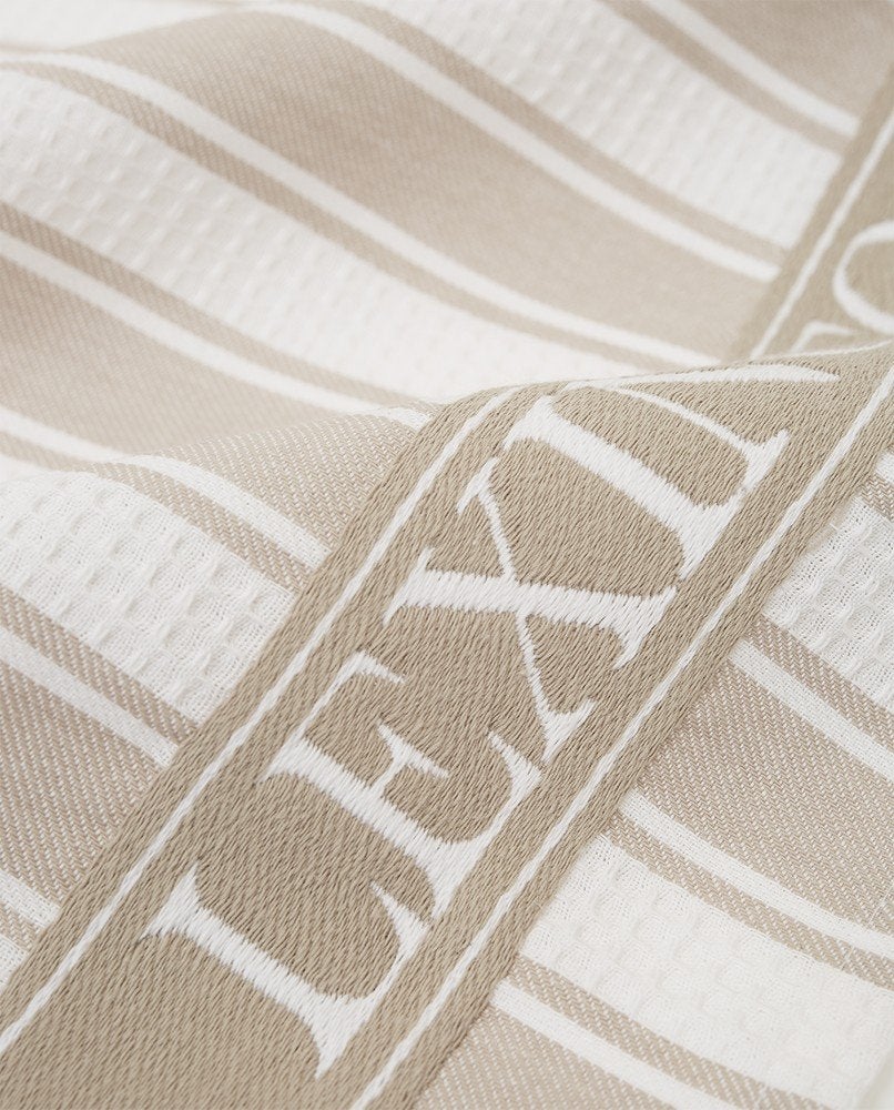 Lexington Icons waffle keittiöpyyhe, beige