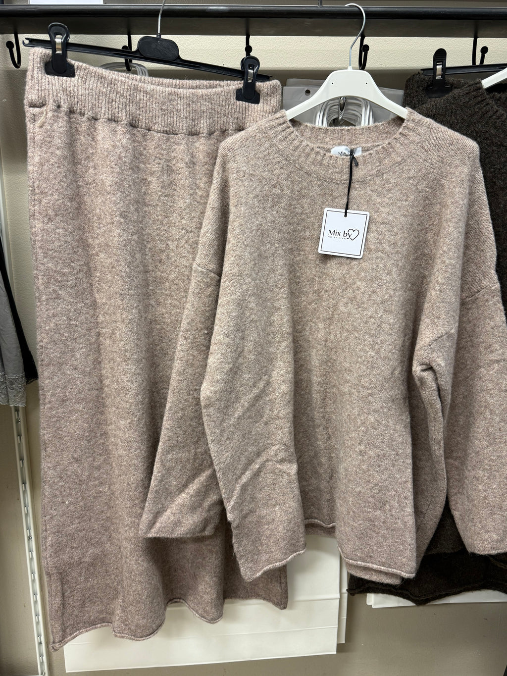 Mix by Heart Lotta neulesetti, taupe