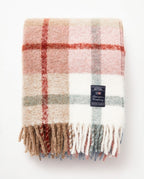 Lexington ruudullinen mohair peite, 130x170