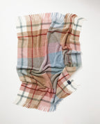 Lexington ruudullinen mohair peite, 130x170