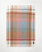 Lexington ruudullinen mohair peite, 130x170