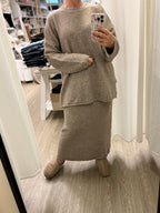 Mix by Heart Lotta neulesetti, taupe