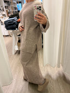 Mix by Heart Lotta neulesetti, taupe