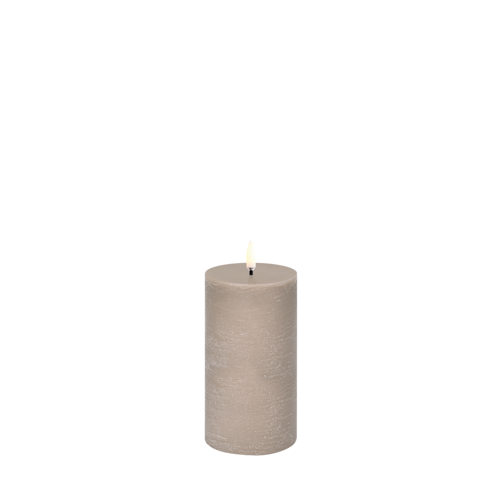 Uyuni led-pöytäkynttilä, 7.8x15.2cm, sandstone