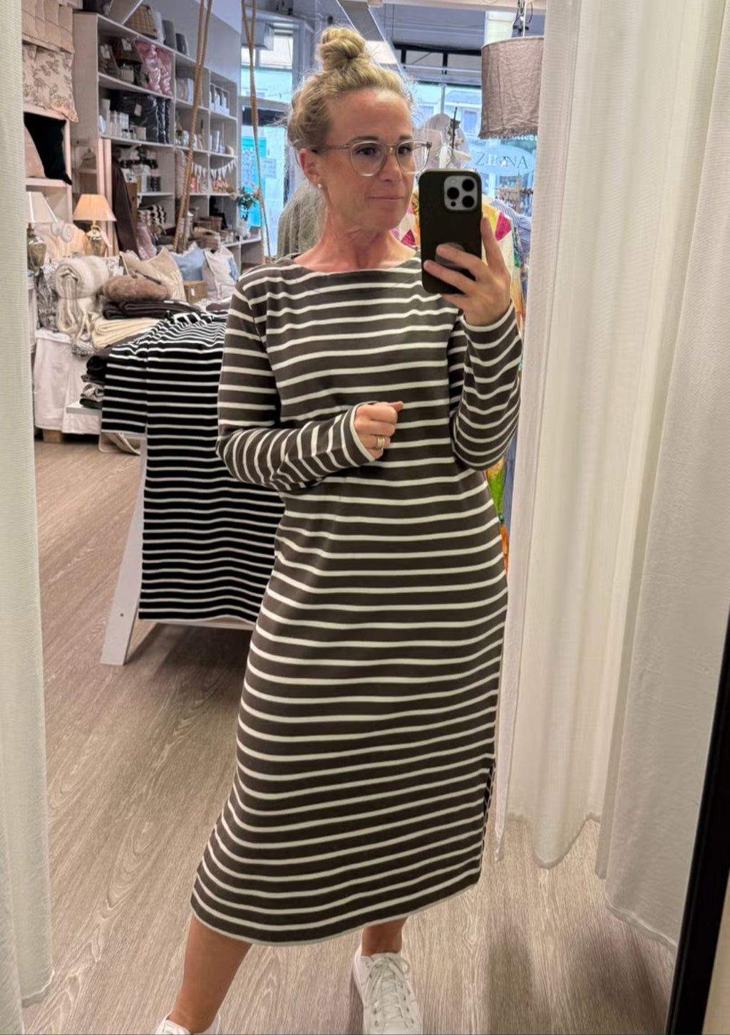 Blue Sportswear Mildred mekko, coffee/cream