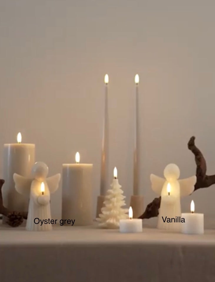Uyuni led-kynttilä, 5x4.5cm, nordic white