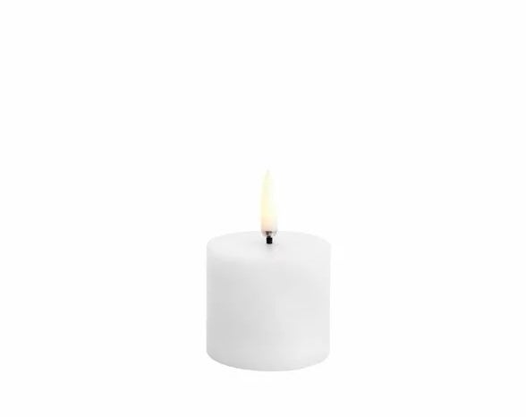 Uyuni led-kynttilä, 5x4.5cm, nordic white