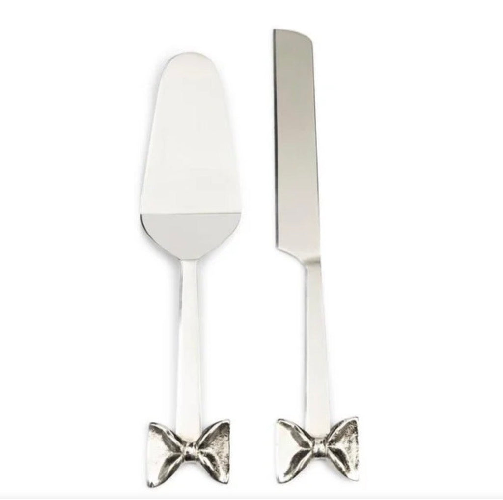 Riviera Maison cake serving set, classic bow