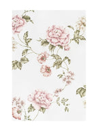 Gant Floral print pussilakana, 150x210cm, washed pink