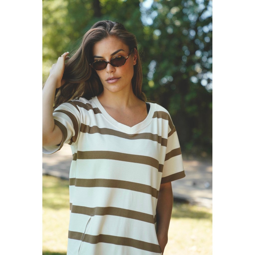 Blue Sportswear Jessica mekko, ecru/cognac