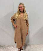 Jörlevik of Sweden Milli mekko, kameli