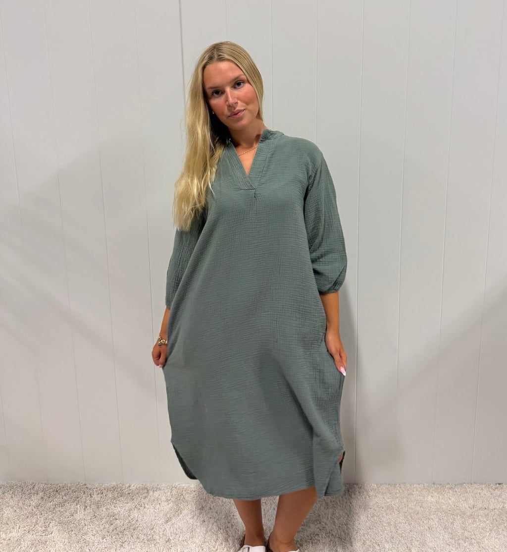 Jörlevik of Sweden Milli mekko, vihreä