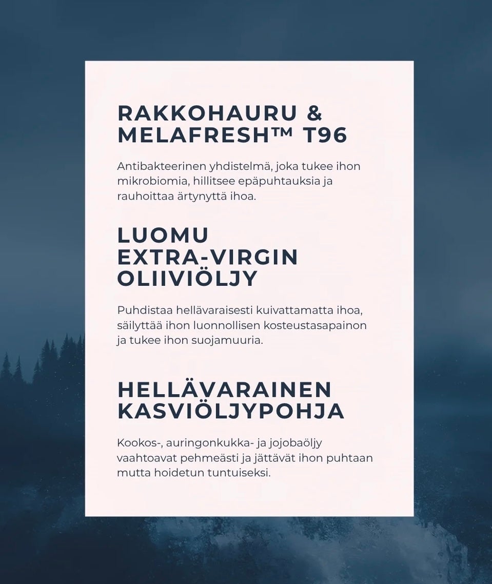 Saaren Taika rakkohauru kasvosaippua