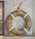 Riviera Maison rustic rattan lifebuoy