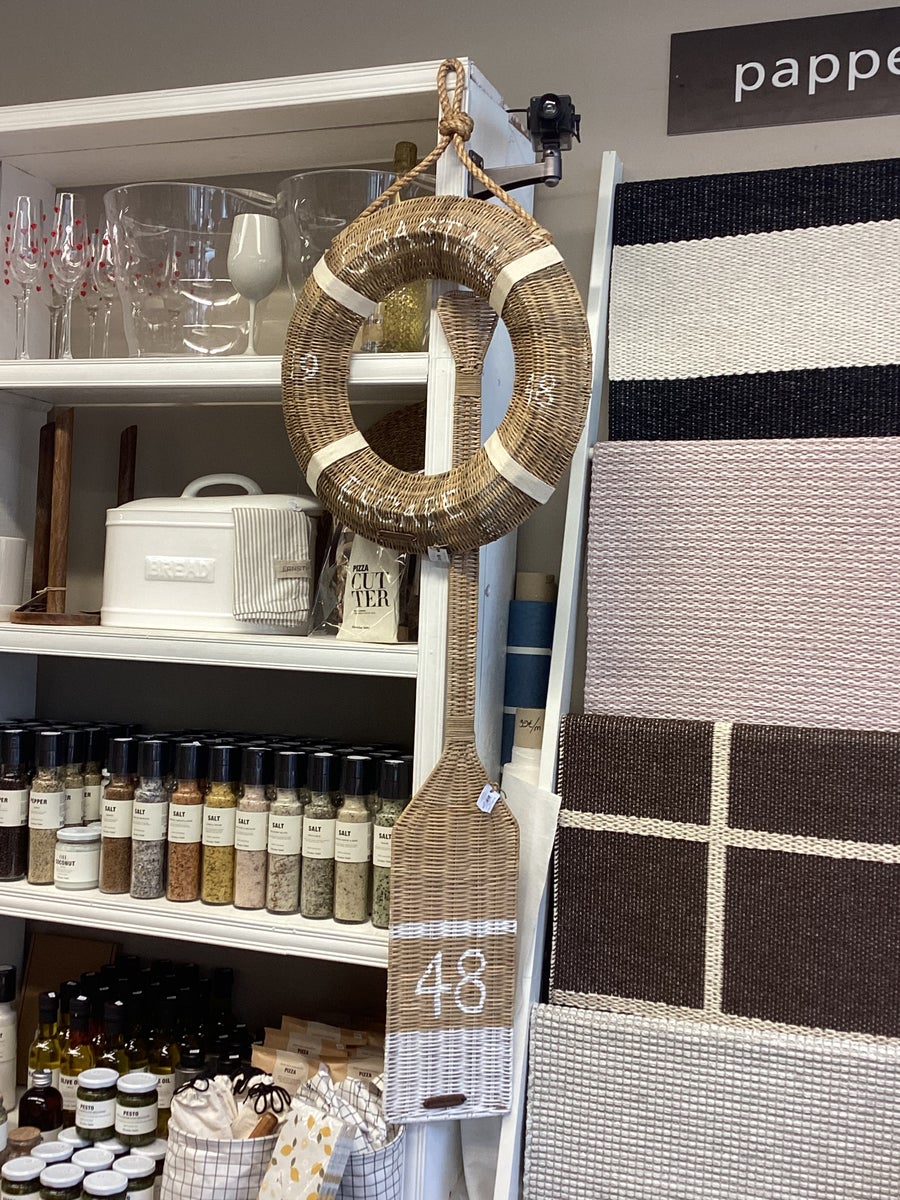 Riviera Maison rustic rattan lifebuoy