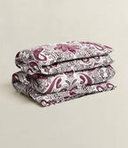 Gant Key west paisley duvet, 150x210cm, Vibrant burgundy