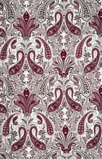 Gant Key west paisley duvet, 220x220cm,vibrant burgundy