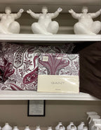 Gant Key west paisley duvet, 150x210cm, Vibrant burgundy
