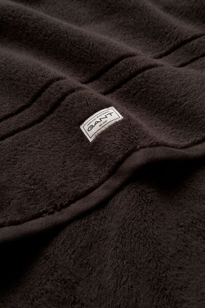 Gant premium towel, 30x50cm, deep brown