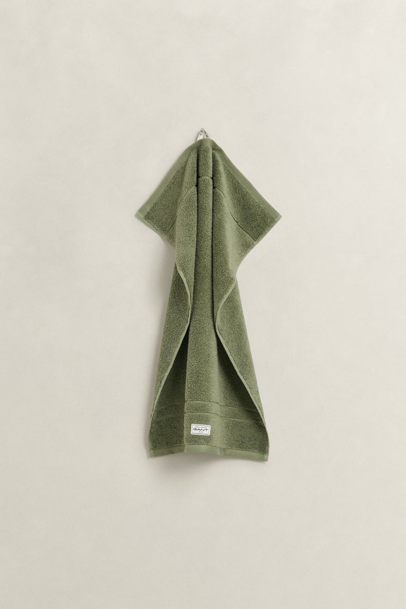 Gant premium pyyhe, 30x50cm, agave green