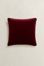 Gant velvet-tyynynpäällinen, 50x50cm, Vibrant burgundy