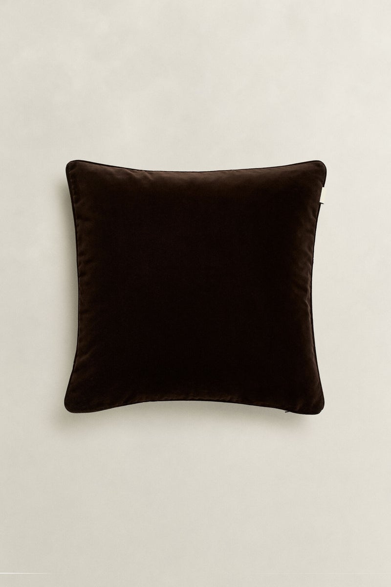 Gant velvet tyynynpäällinen, 50x50, deep brown