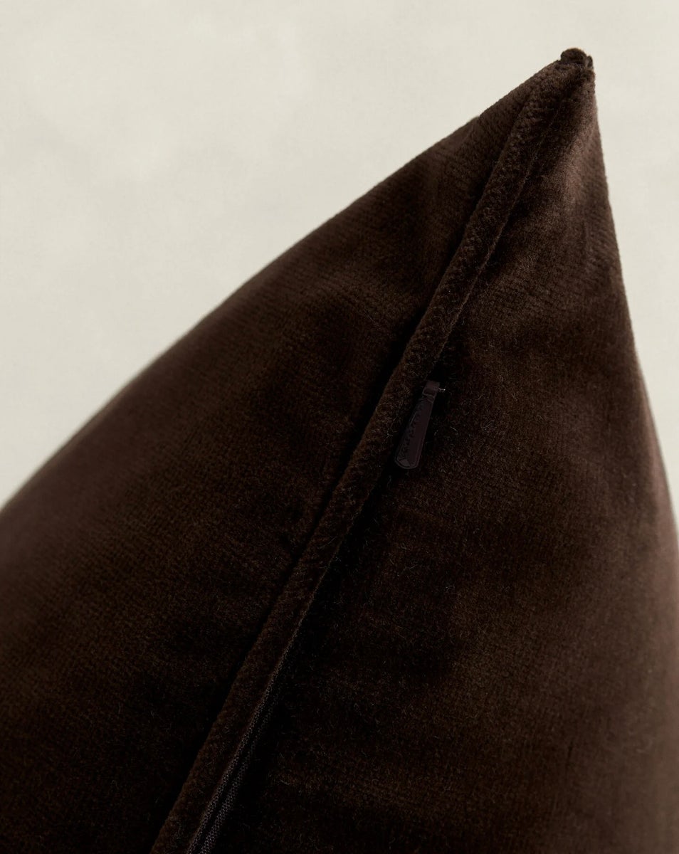 Gant velvet tyynynpäällinen, 50x50, deep brown