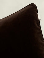 Gant velvet tyynynpäällinen, 50x50, deep brown