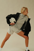 Blue Sportswear Maddie jacket with mesh lining, black