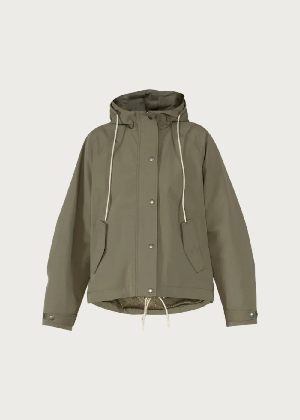 Blue Sportswear Maddie jacket with mesh lining, dusty olive