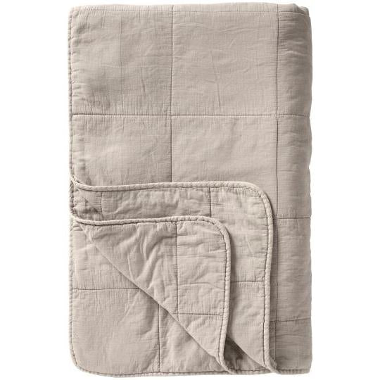 Ib Laursen Vintage quilt torkkupeite, ash grey