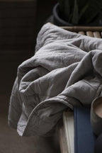 Ib Laursen Vintage quilt torkkupeite, ash grey