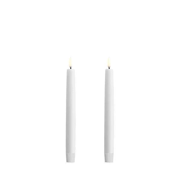 Uyuni Lighting kruunukynttilät, nordic white, 2.3x20.5cm