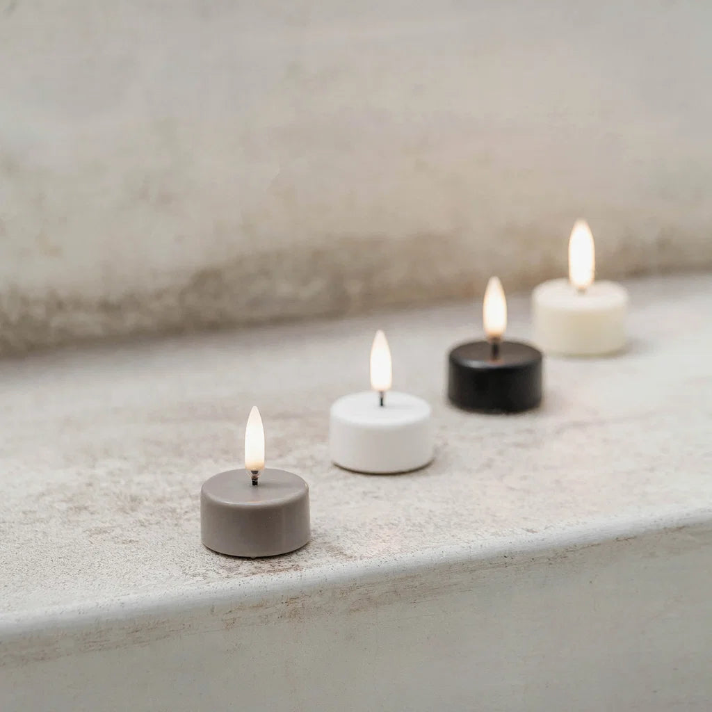 Uyuni Lighting led-tuikkukynttilä, sandstone, 4x2.1cm