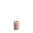 Uyuni Lighting led-pöytäkynttilä, rose powder, 7.8x10cm