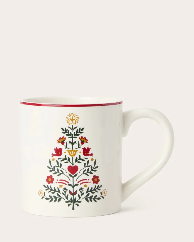 Lexington Christamas tree mug, monivärinen