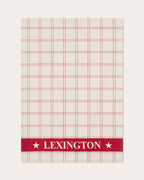 Lexington cotton jaquard kitchen towel- keittiöpyyhesetti, red/White