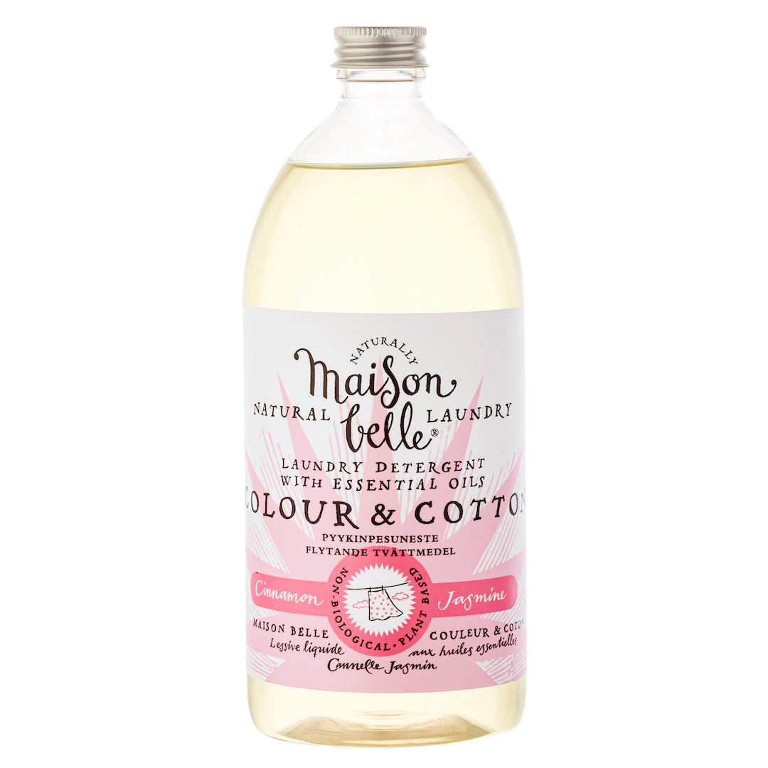 Maison Belle colour & cotton pyykinpesuneste, cinnamon&jasmin
