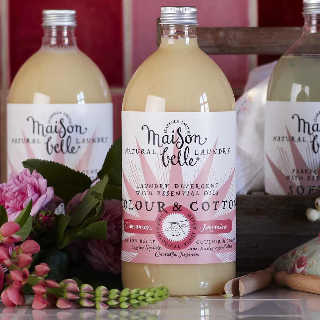 Maison Belle colour & cotton pyykinpesuneste, cinnamon&jasmin