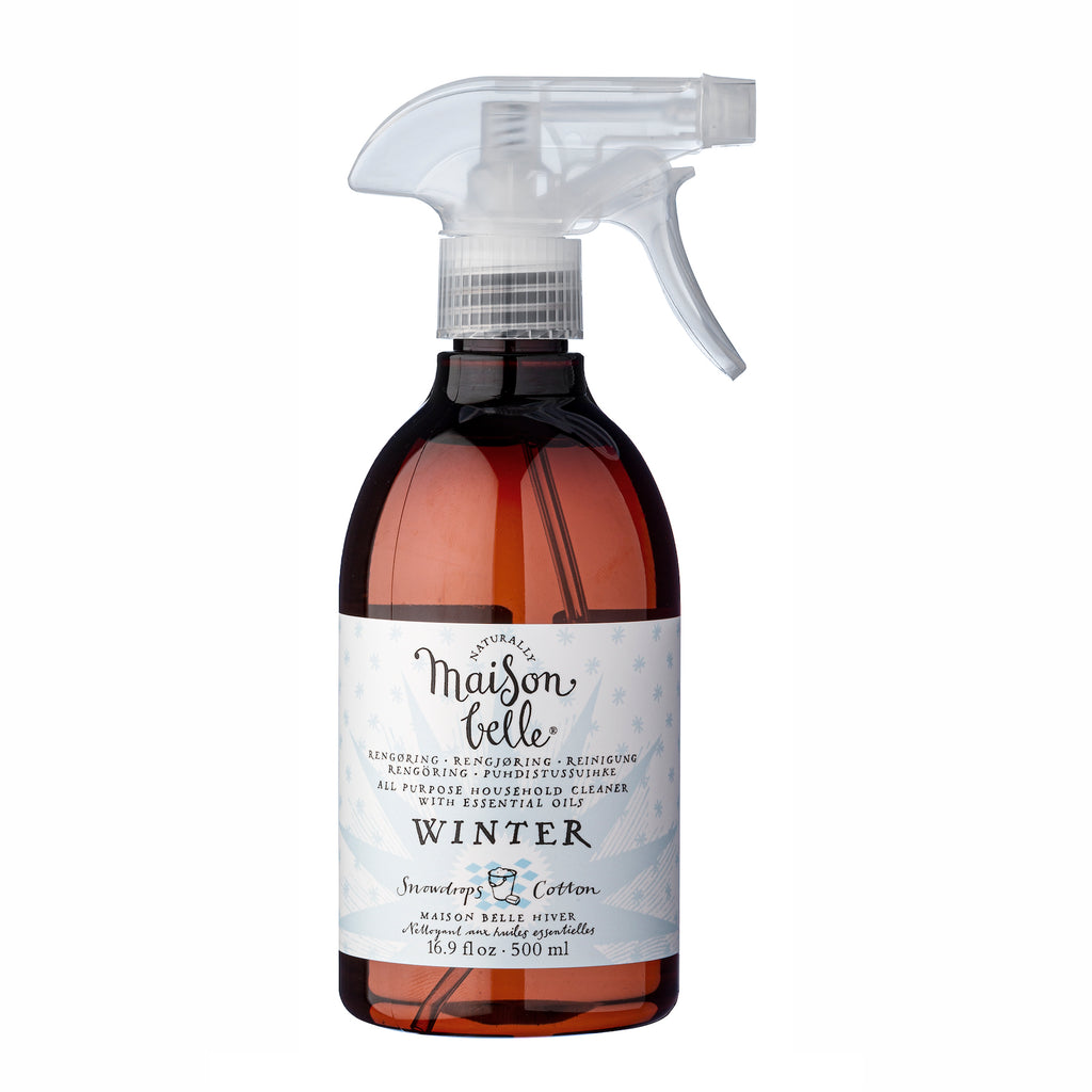 Maison Belle Winter puhdistussuihke, snowdrops&cotton