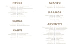 Suomalainen hygge- how to survive kaamos-  tablebook