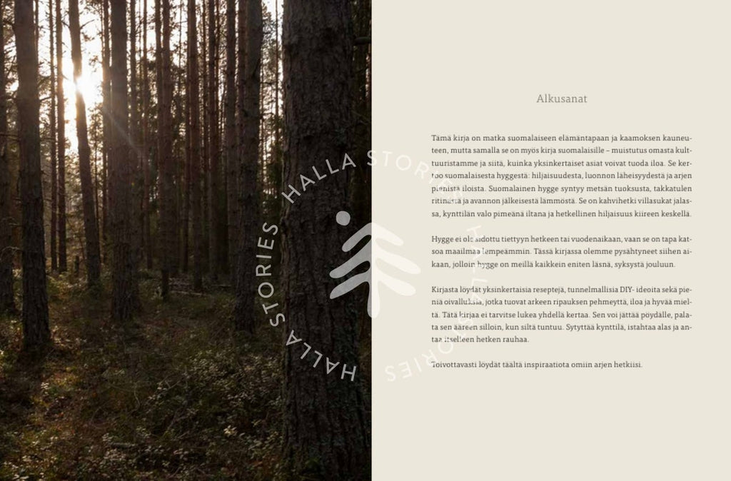 Suomalainen hygge- how to survive kaamos-  tablebook
