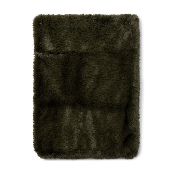 Riviera Maison Bromont faux fur throw, 130x180