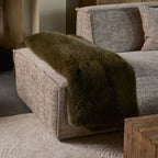 Riviera Maison Bromont faux fur throw, 130x180