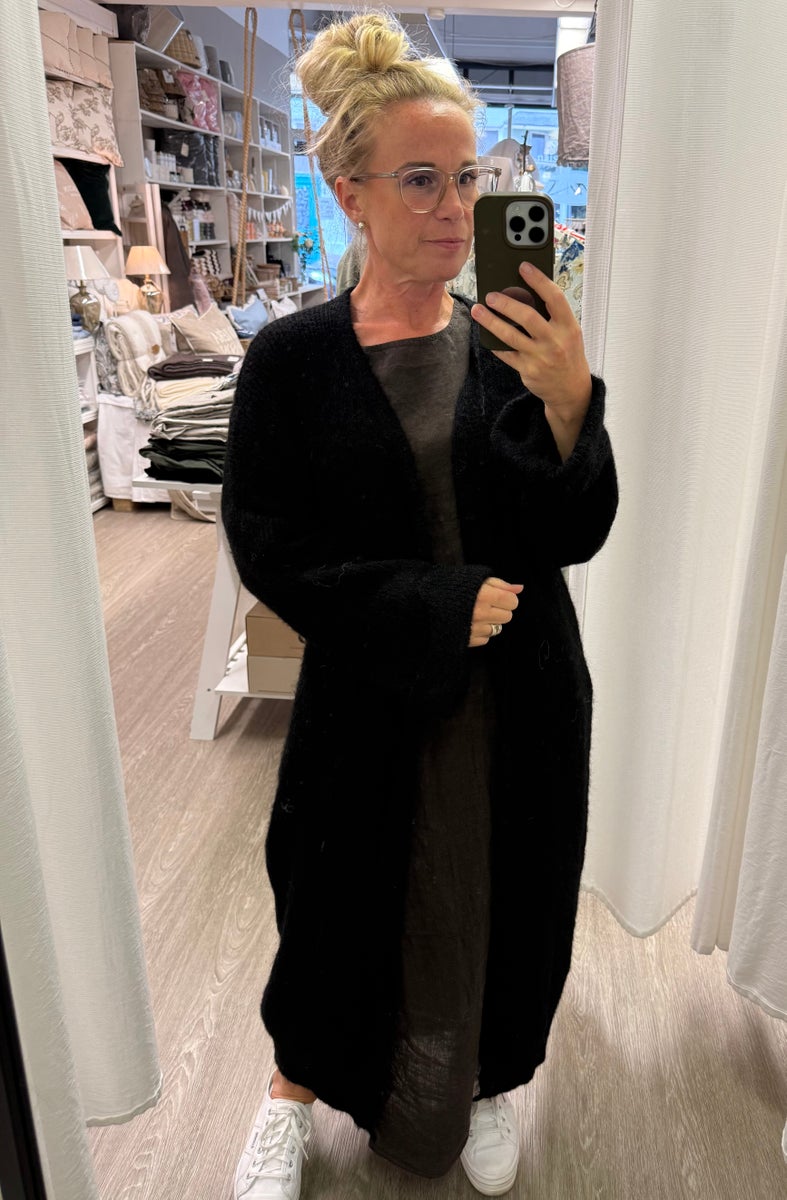 Jörlevik of Sweden Lova neuletakki, musta