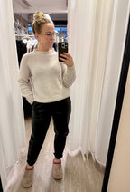 Mix by Heart Olga coutatut housut, musta