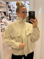 Marta du Chateau Lumi takki, vaalea beige