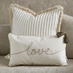 Riviera Maison with love tyynynpäällinen, beige